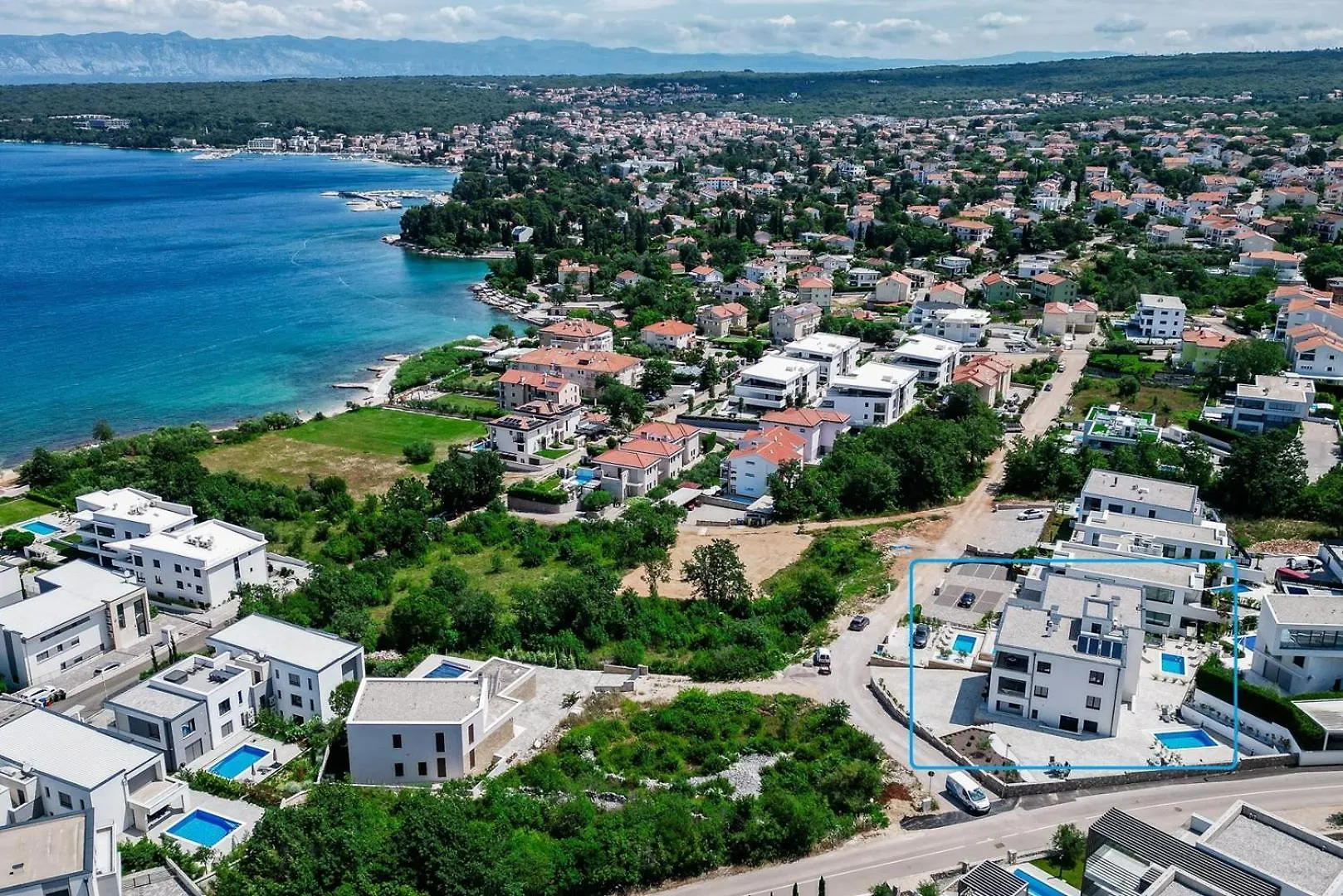 ***** Penzion Apartments Lena Malinska Chorvatsko